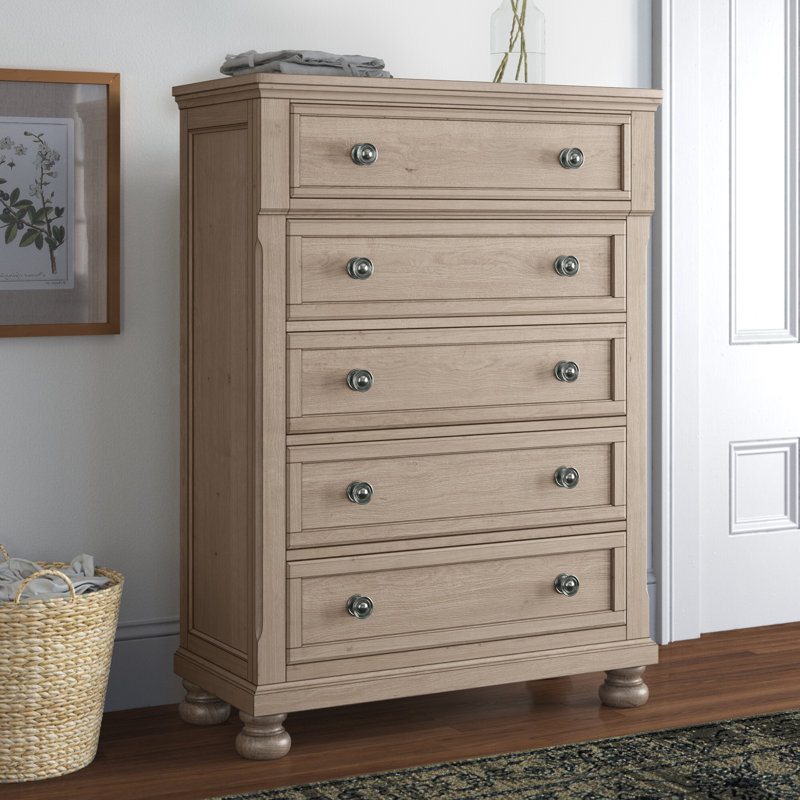 Lark Manor Alek 5 Drawer Dresser & Reviews Wayfair